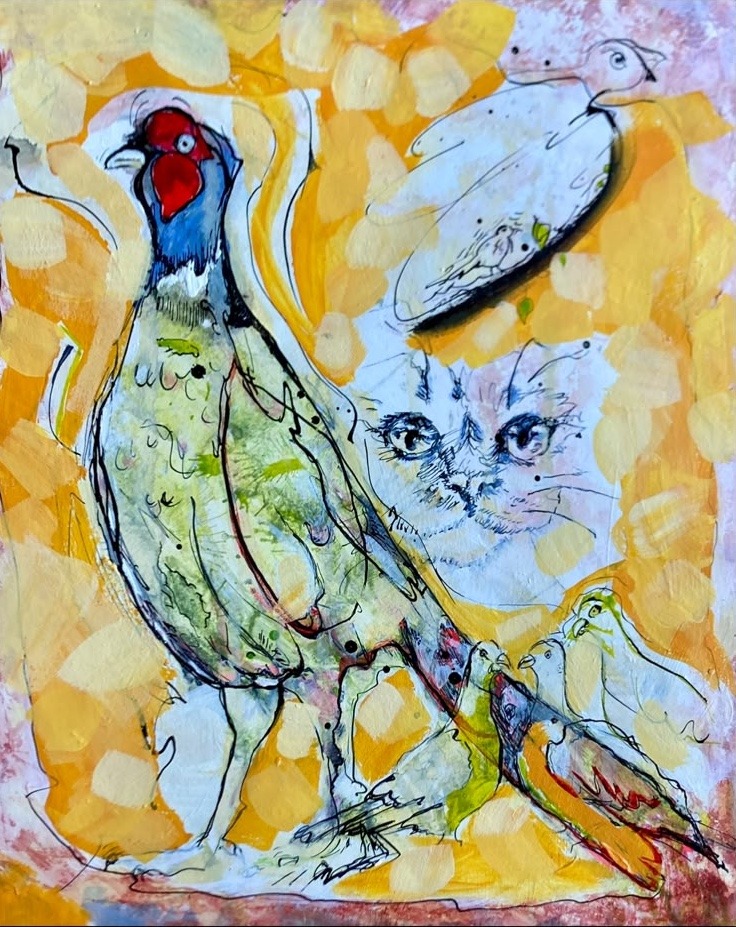 L’invisible présence — 29 x 39 cm