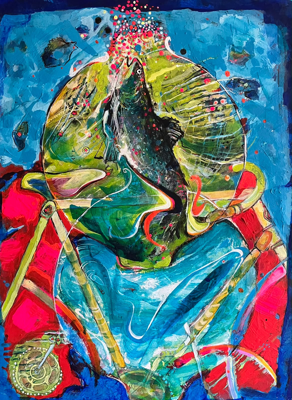 Quand on partait de bon matin — 55 x 75 cm